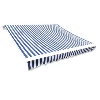 Panza copertina albastru & alb 3x2.5 m (cadrul nu este inclus), albastru si alb, 300 x 250 cm