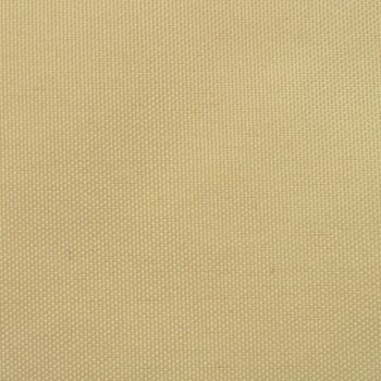 Parasolar din material textil oxford, pătrat, 2 x 2 m, bej