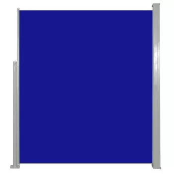 Copertina laterala retractabila, albastru, 160 x 500 cm