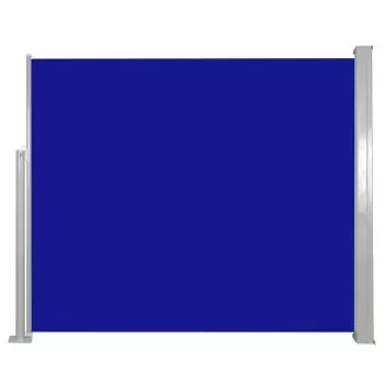 Copertina laterala retractabila, albastru, 120 x 300 cm