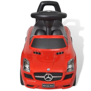 Masina pentru copii fara pedale Mercedes Benz Rosu, rosu