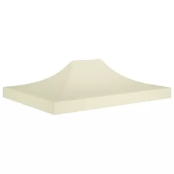  Acoperiș pentru cort de petrecere, crem, 4,5 x 3 m, 270 g/m²