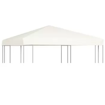 Acoperis de pavilion, alb, 3 x 3 m