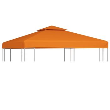 Copertina rezerva acoperis pavilion portocaliu 3x3 m 310 g/m², portocaliu, 3 x 3 m