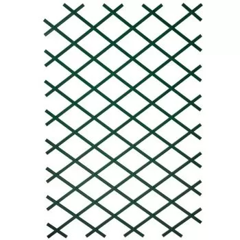 Gard de gradina tip Trellis, verde, 100 x 200 cm