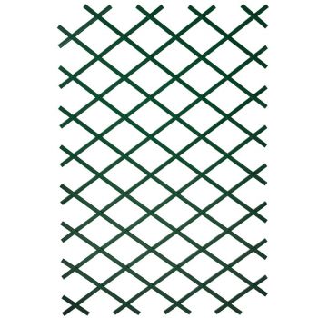 Gard de gradina tip Trellis, verde, 50 x 150 cm