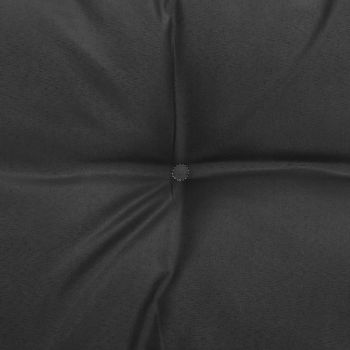 Canapele de mijloc gradina perne antracit 2 buc. lemn masiv pin, alb