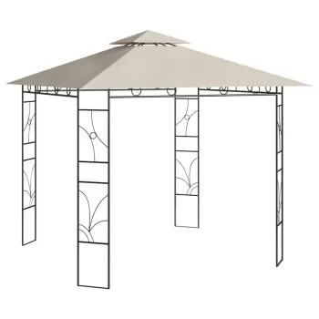 Pavilion, crem, 3 x 3 x 2.7 m