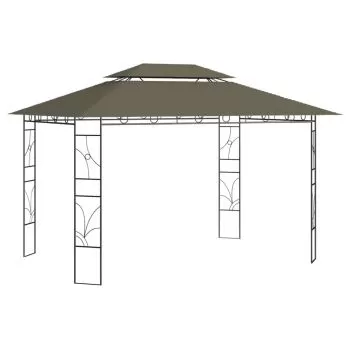 Pavilion, gri taupe, 4 x 3 x 2.7 m