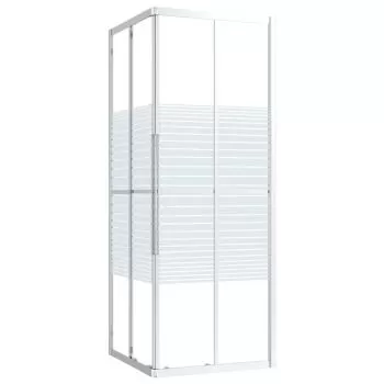 Cabina de dus, transparent si alb, 70 x 70 x 180 cm