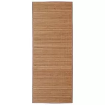 Carpeta dreptunghiulara din bambus 150 x 200 cm, maro, 150 x 200 cm
