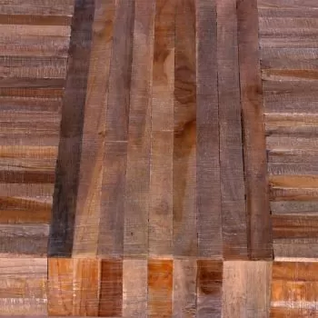 Masa din lemn de tec reciclat, maro