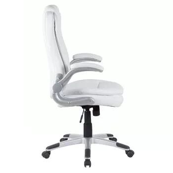 Scaun de birou directorial US29 Bristol, alb, 66x73x108-118 cm