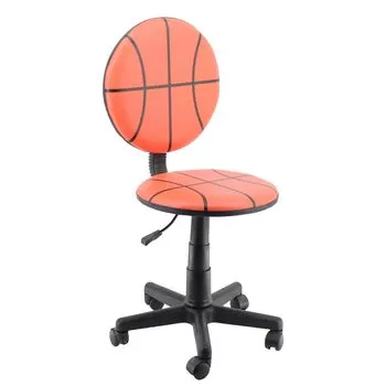 Scaun birou US88 Basketball, portocaliu, 39x39x85-97