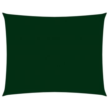 Parasolar, verde, 2.5x3.5 m, țesătură oxford, dreptunghiular