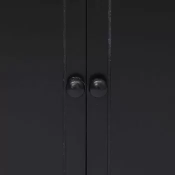 Dulap lateral, negru, 60 x 30 x 75 cm