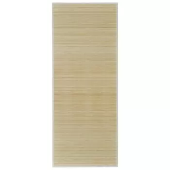Covor din bambus, maro deschis, 160 x 230 cm