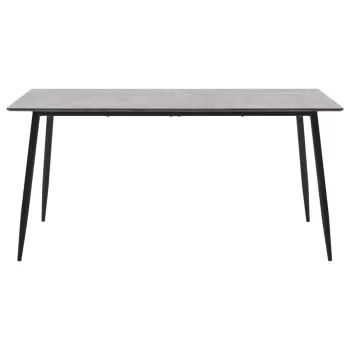 Masa de bucatarie, gri, 160 x 80 x 75 cm