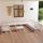 Set mobilier de grădină, 11 piese, alb, lemn masiv de pin