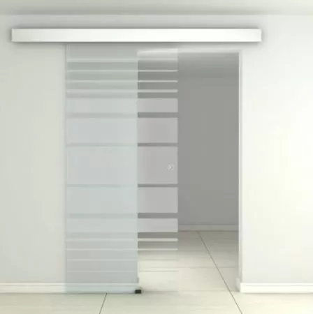 Set usa glisanta sticla GD04, 205x95x0.8 cm, UnicSpot