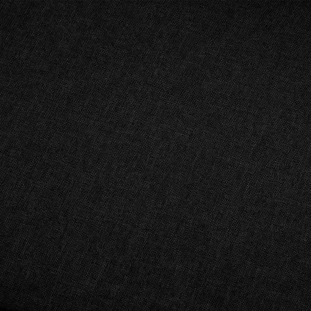 Canapea cu 3 locuri, negru, 198.5 x 70 x 75 cm