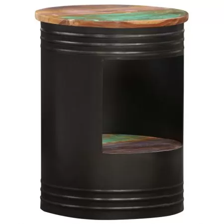 Masuta de cafea, negru, 43 x 55 cm