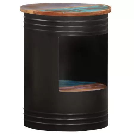 Masuta de cafea, negru, 43 x 55 cm