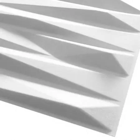 Panouri 3D de perete GA-WA24. 24 buc., alb, 50 cm