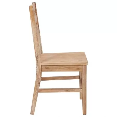 Set 6 bucati scaune de bucatarie, maro, 42 x 49 x 90 cm