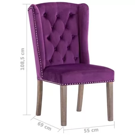 Scaun de sufragerie, violet