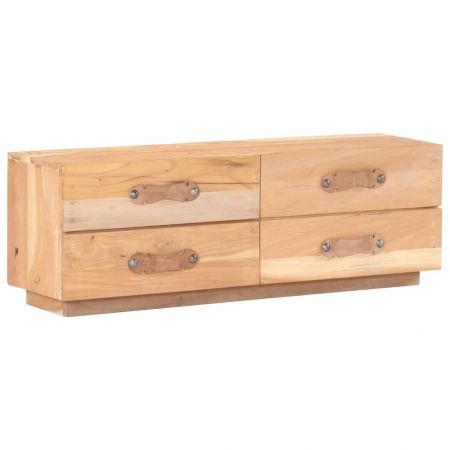 Comoda TV din lemn masiv reciclat, maro