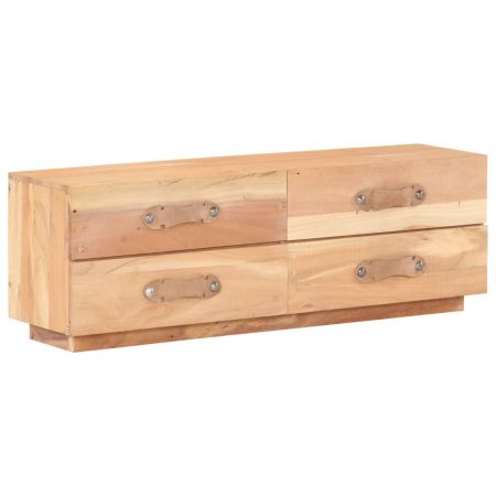 Comoda TV din lemn masiv reciclat, maro