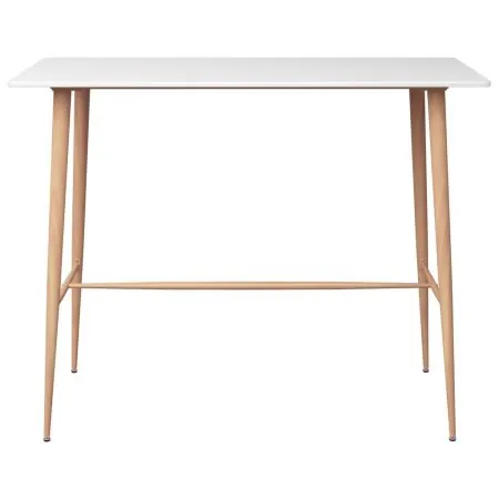  Set mobilier de bar, 7 piese, alb