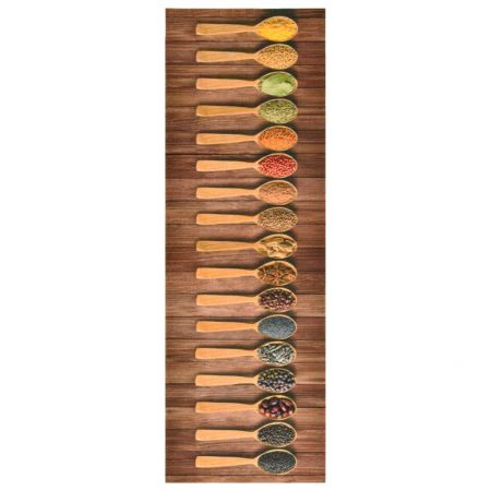 Covoras de bucatarie, multicolor, 45 x 150 cm