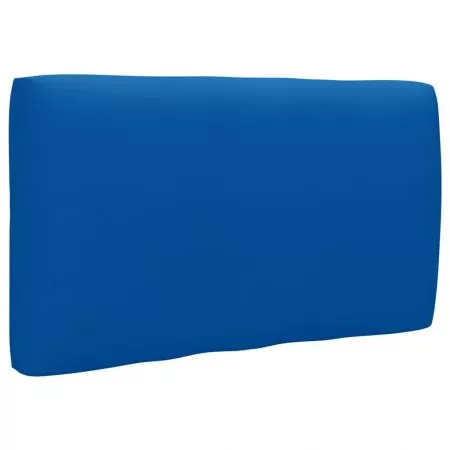 Canapea din paleti cu 2 locuri, albastru regal