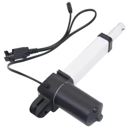 Fotoliu TV electric, negru