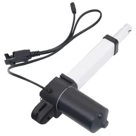 Fotoliu TV rabatabil electric, crem