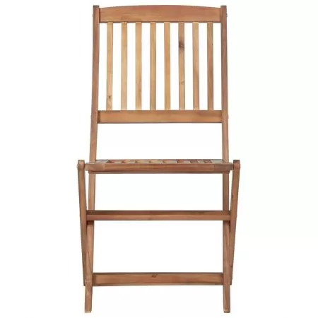 Set 8 bucati scaune pliabile de exterior cu perne, antracit