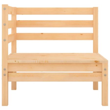 Set mobilier de grădină, 5 piese, lemn masiv de pin