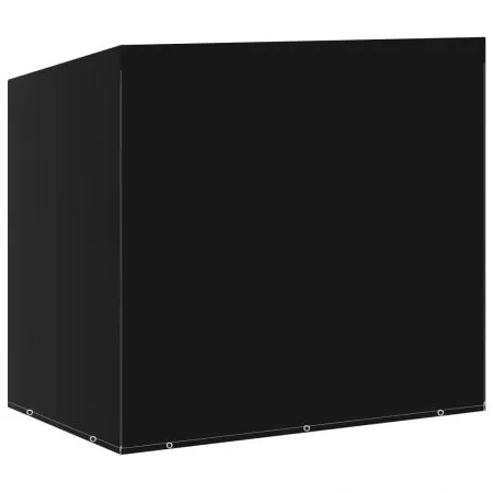 Set 2 bucati huse balansoar, negru, 255 x 145 x 170 cm