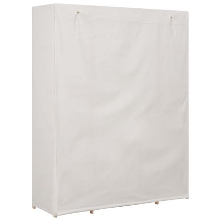 Șifonier, alb, 135x40x170 cm, material textil