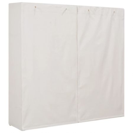 Șifonier, alb, 173x40x170 cm, material textil