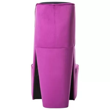 Scaun in forma de pantof cu toc, violet, 43 x 82.5 x 85.5 cm