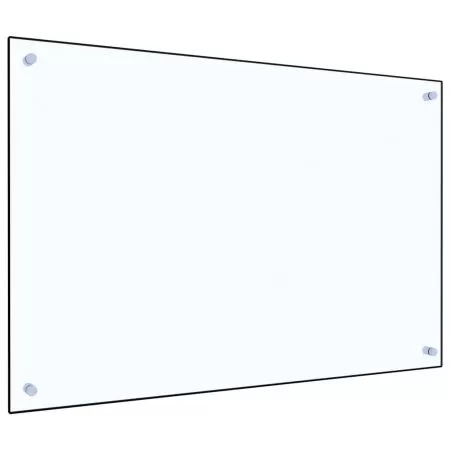 Panou antistropi bucatarie transparent sticla securiz., transparent, 90 x 60 cm