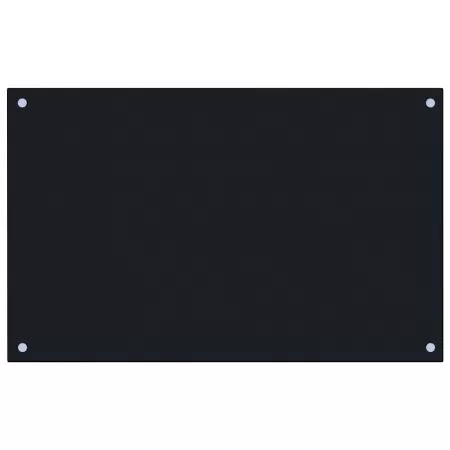 Panou antistropi bucatarie, negru, 80 x 50 cm