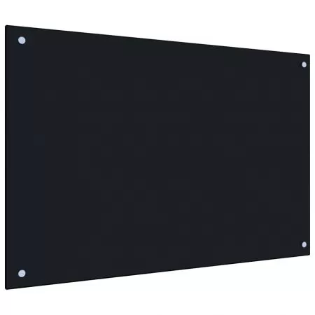 Panou antistropi bucatarie, negru, 90 x 60 cm