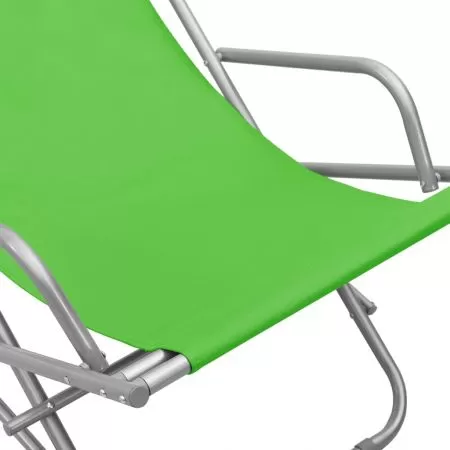 Set 2 bucati scaune balansoar, verde, 69 x 61 x 94 cm