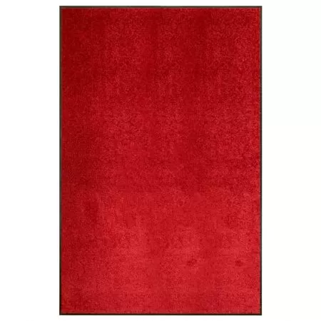 Covoraș de ușă lavabil, roșu, 120 x 180 cm