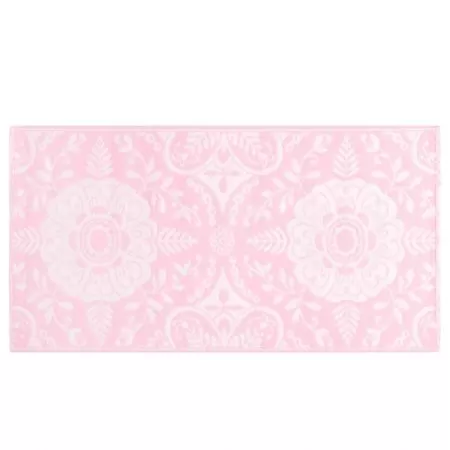 Covor de exterior, roz, 190 x 290 cm
