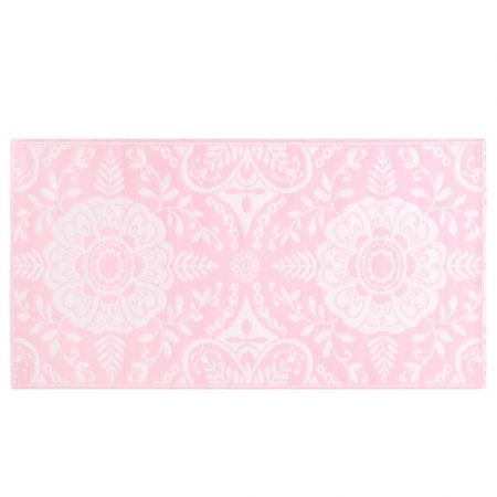 Covor de exterior, roz, 120 x 180 cm